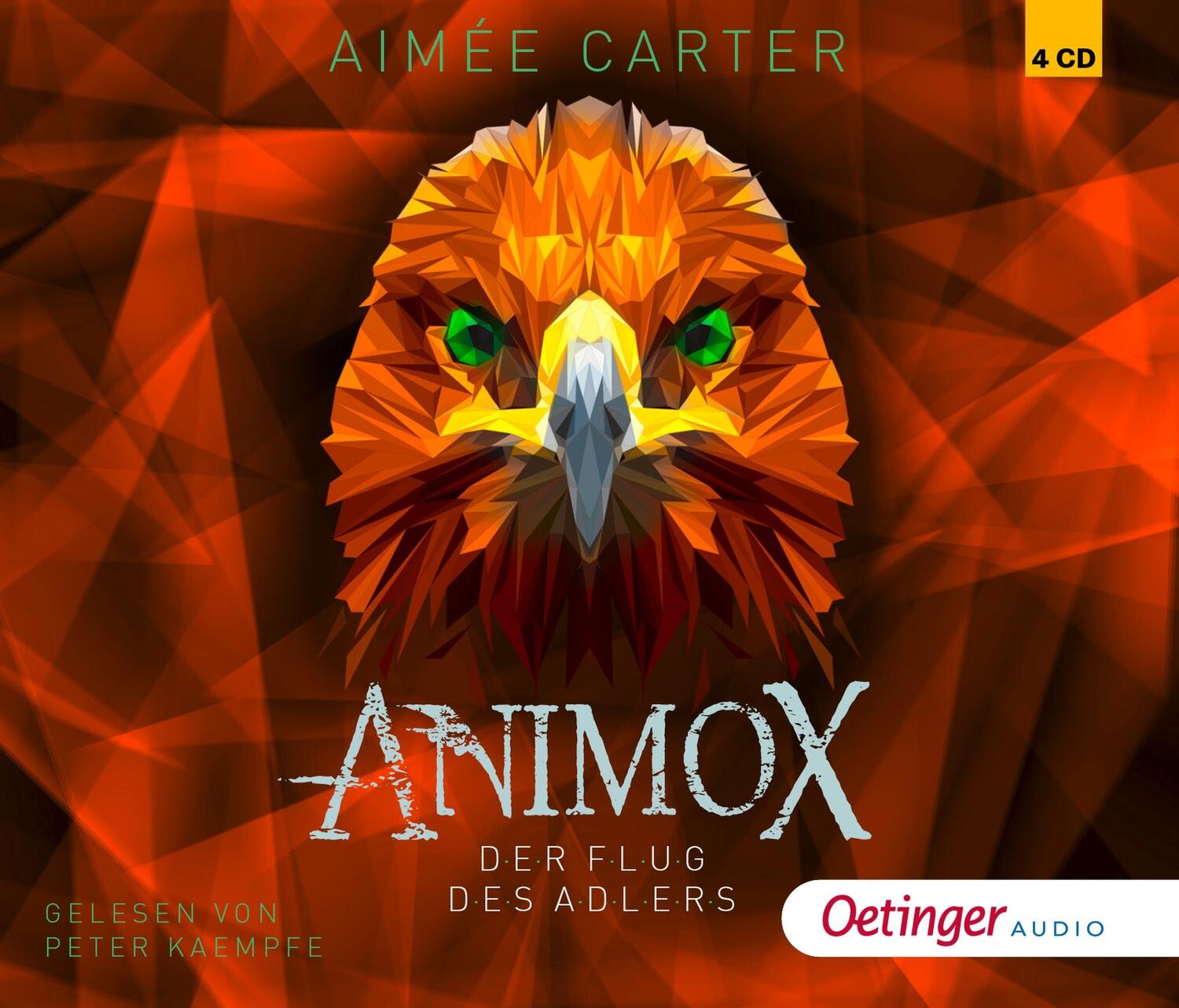 Cover: 9783837311341 | Animox 05. Der Flug des Adlers (4CD) | Aimée Carter | Audio-CD | 2019