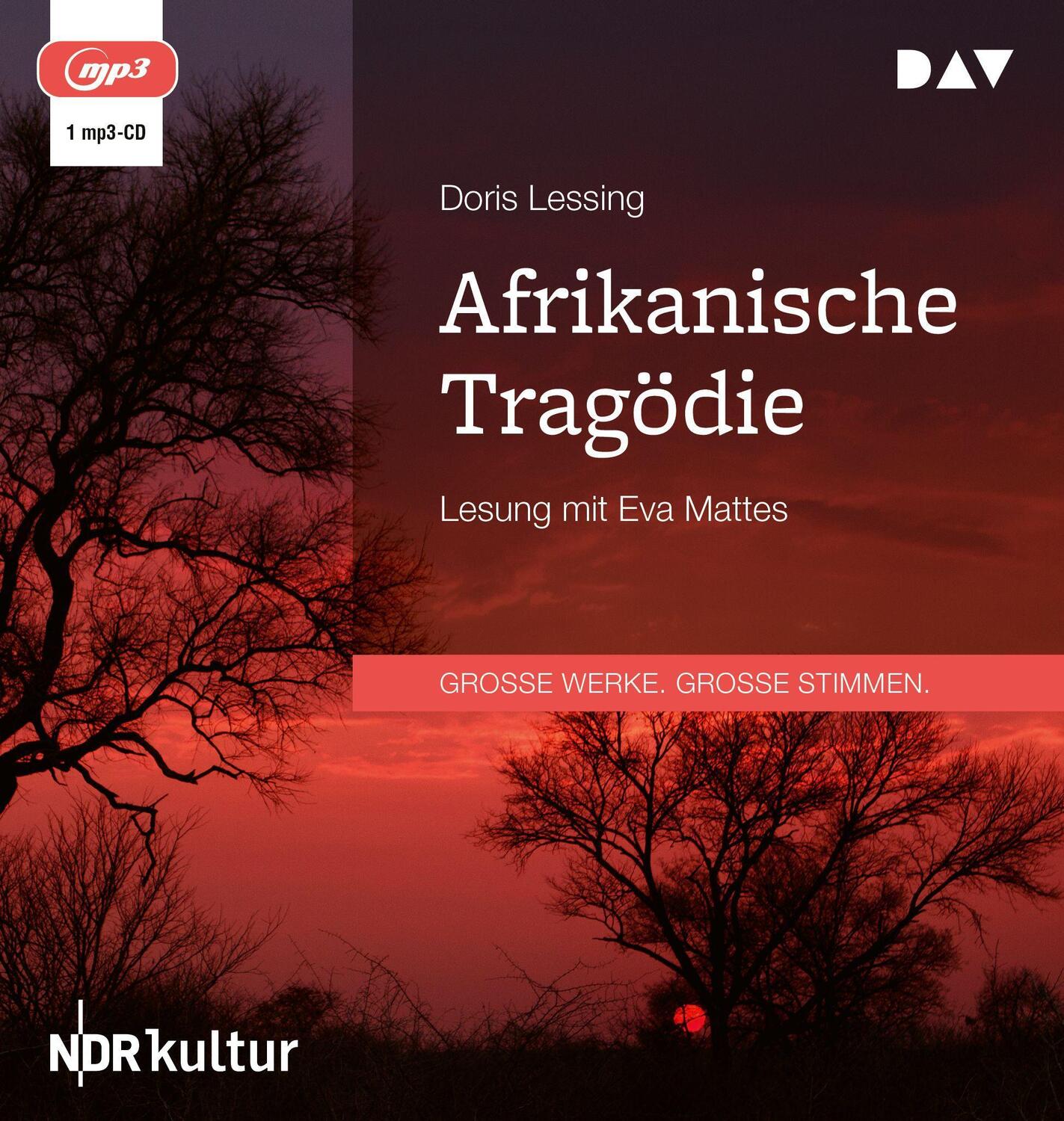 Cover: 9783742432094 | Afrikanische Tragödie | Lesung mit Eva Mattes | Doris Lessing | MP3