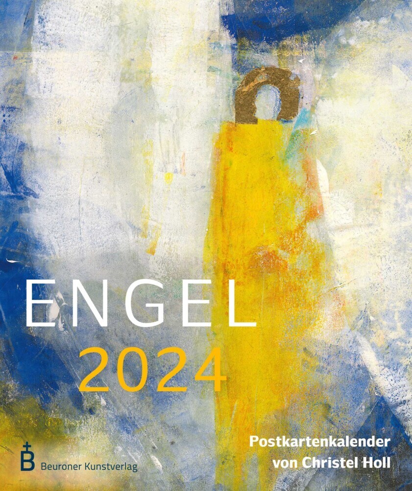 Cover: 9783870713911 | Engel 2024 | Postkartenkalender von Christel Holl | Christel Holl