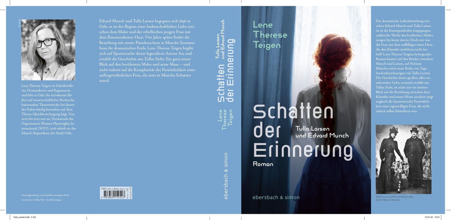 Bild: 9783869152547 | Schatten der Erinnerung. Tulla Larsen und Edvard Munch | Roman | Buch