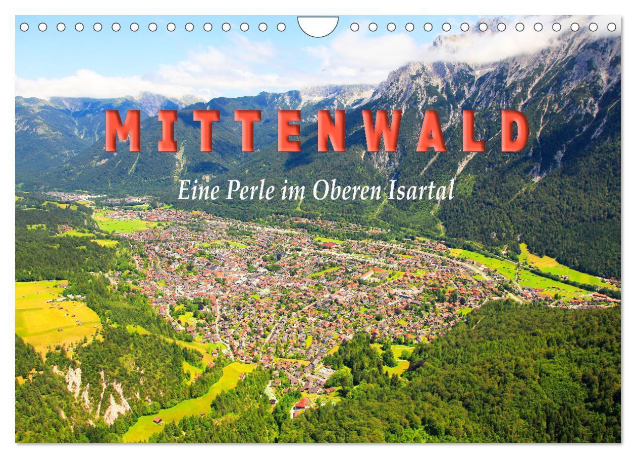 Cover: 9783383811487 | MITTENWALD Eine Perle im Oberen Isartal (Wandkalender 2025 DIN A4...