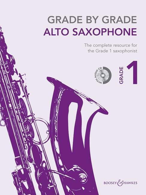 Cover: 9780851627113 | Grade by Grade - Alto Saxophone (Grade 1): With CDs of Performances...