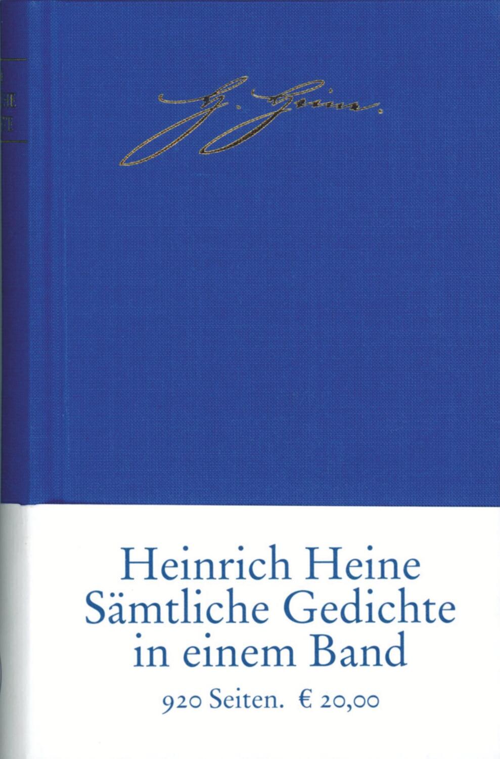 Cover: 9783458163251 | Sämtliche Gedichte in zeitlicher Folge | Heinrich Heine | Buch | 2007