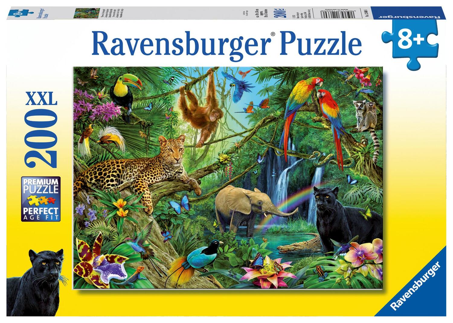 Cover: 4005556126606 | Ravensburger Kinderpuzzle - 12660 Tiere im Dschungel - Tier-Puzzle...