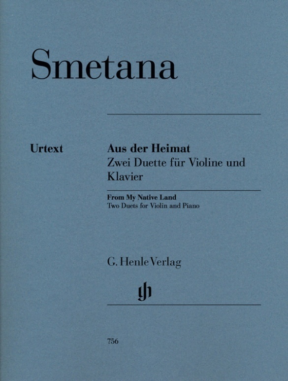 Cover: 9790201807560 | Smetana, Bedrich - Aus der Heimat - Zwei Duette für Violine und...