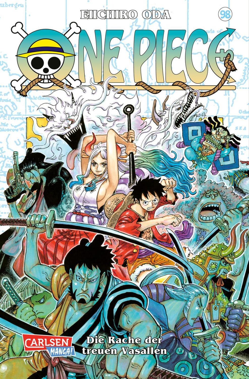 Cover: 9783551744388 | One Piece 98 | Piraten, Abenteuer und der größte Schatz der Welt!
