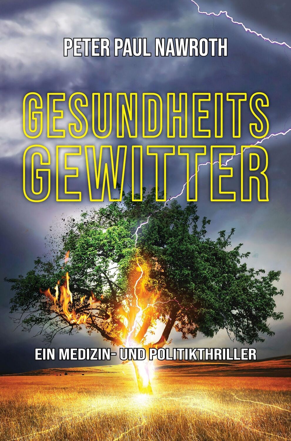 Cover: 9783864761881 | Gesundheitsgewitter | Ein Medizin- und Politikthriller | Nawroth