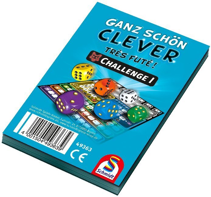 Cover: 4001504493639 | Ganz schön clever / Tres fute Challenge I (Spiel) | Spiel | Deutsch