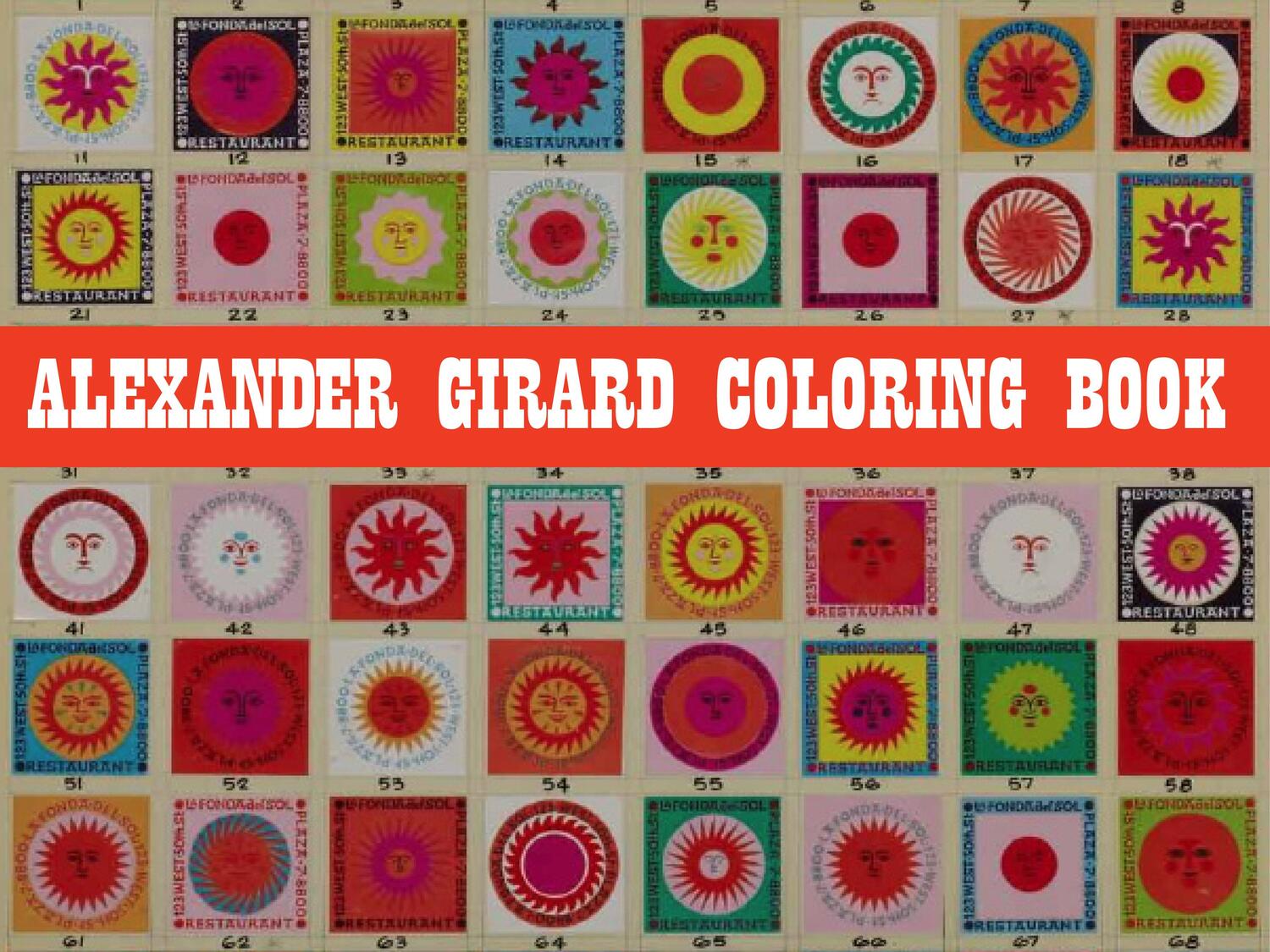 Cover: 9781934429860 | Alexander Girard Coloring Book | Taschenbuch | Kartoniert / Broschiert