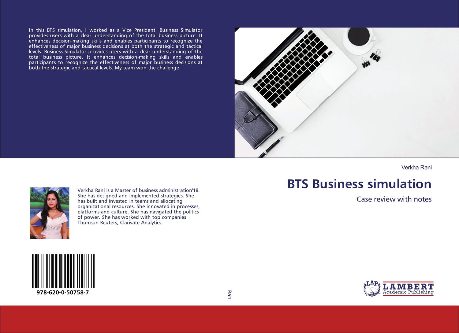 Cover: 9786200507587 | BTS Business simulation | Case review with notes | Verkha Rani | Buch