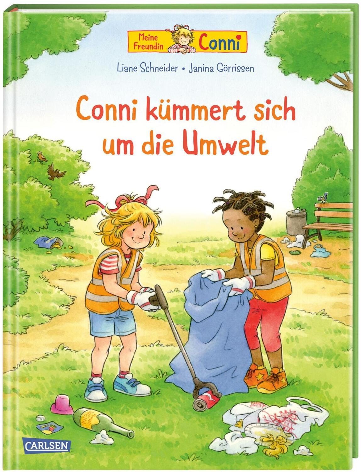 Cover: 9783551518347 | Conni-Bilderbücher: Conni kümmert sich um die Umwelt | Liane Schneider