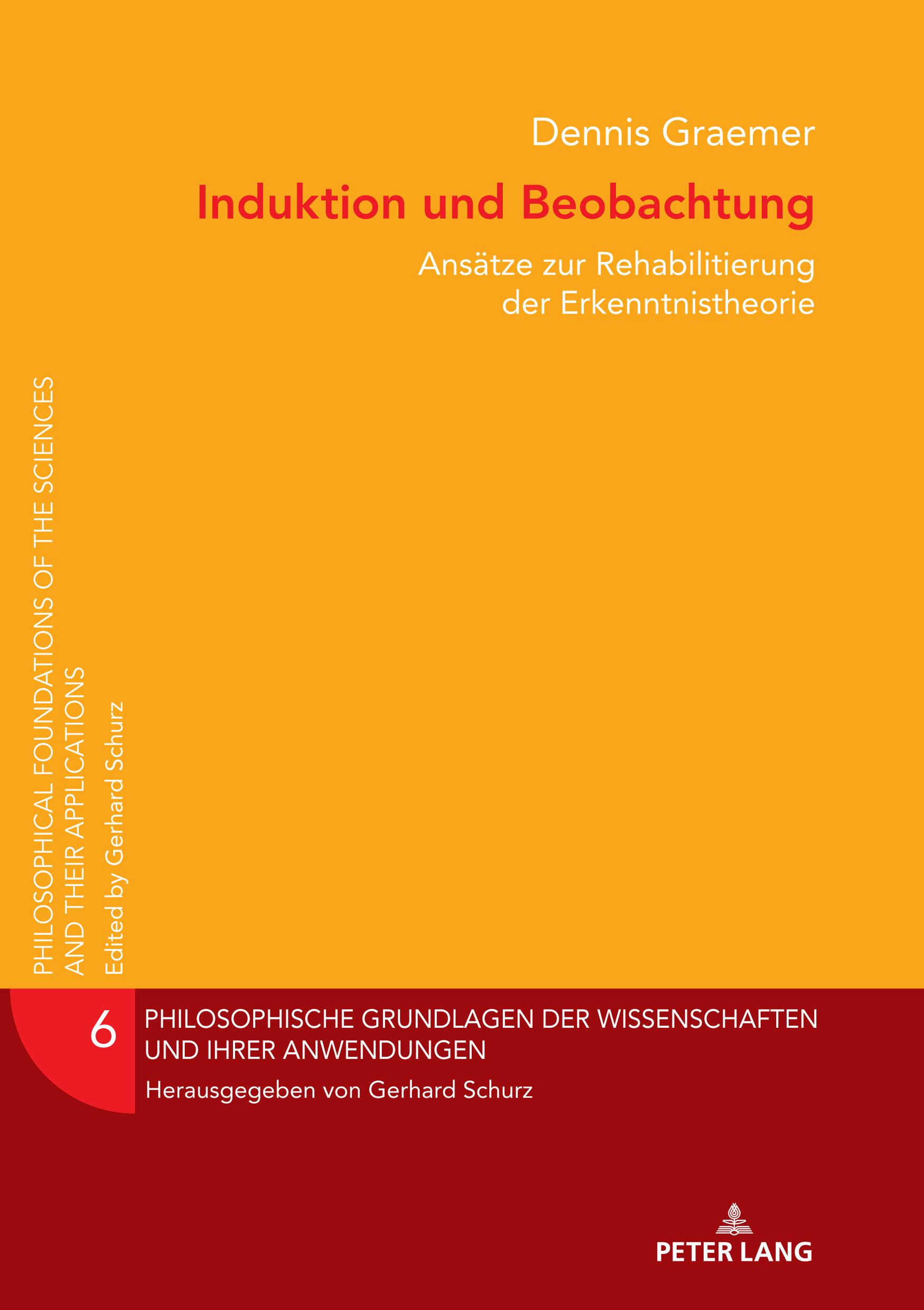 Cover: 9783631829301 | Induktion und Beobachtung | Dennis Graemer | Buch | Deutsch | 2020