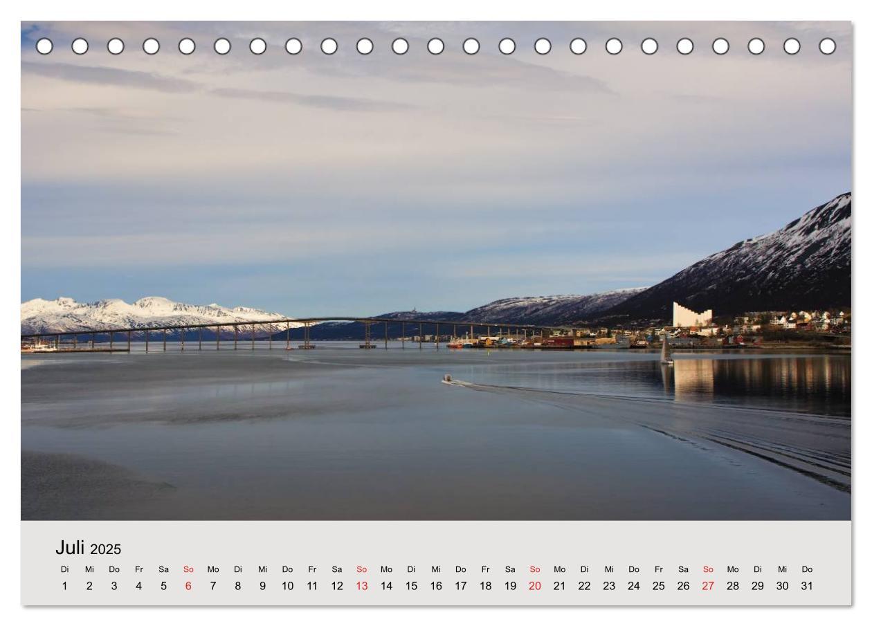 Bild: 9783435791606 | Mit den Hurtigruten unterwegs (Tischkalender 2025 DIN A5 quer),...