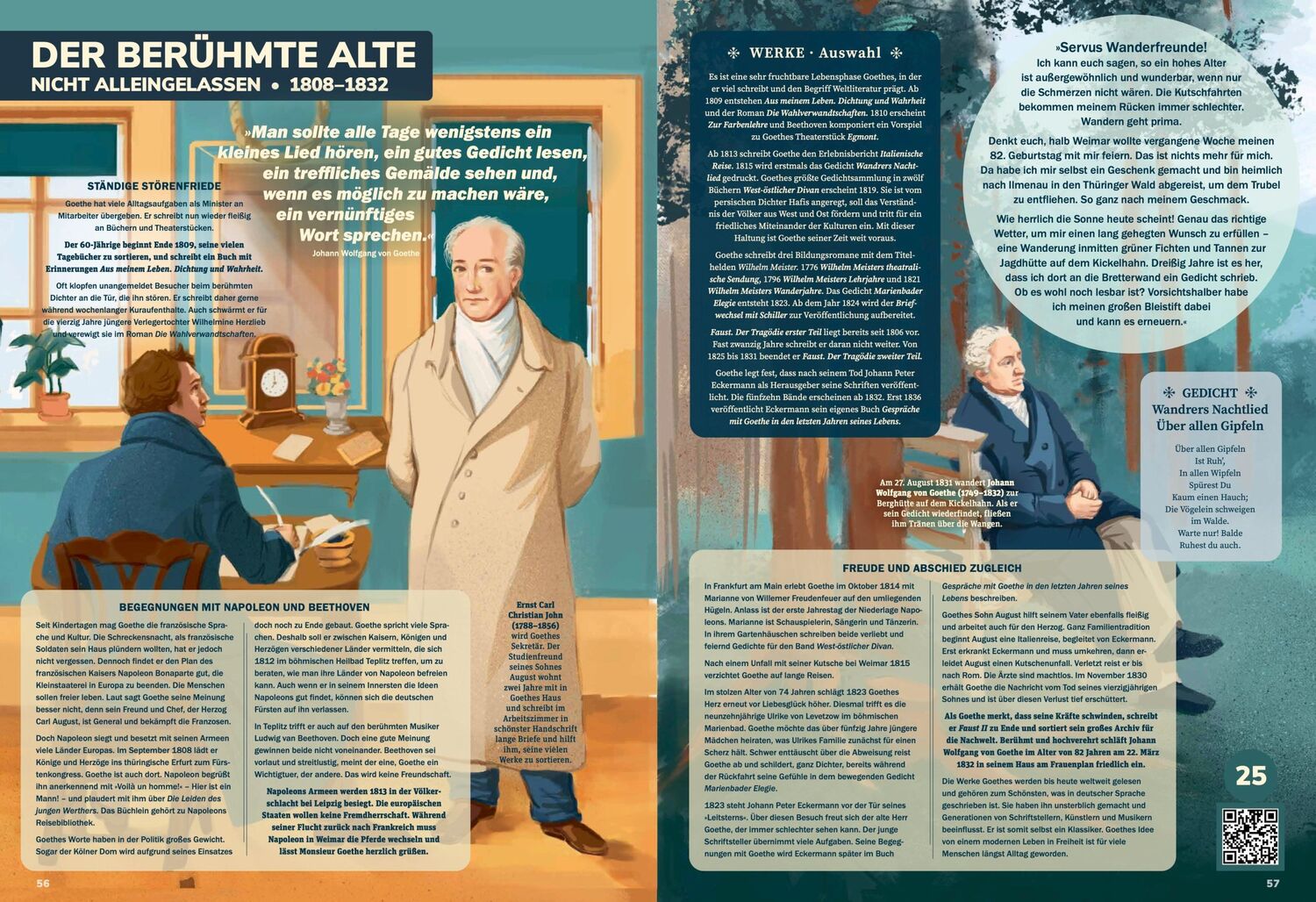 Bild: 9783985873258 | Das große Goethe-Buch. Ein Wissensabenteuer über Johann Wolfgang...