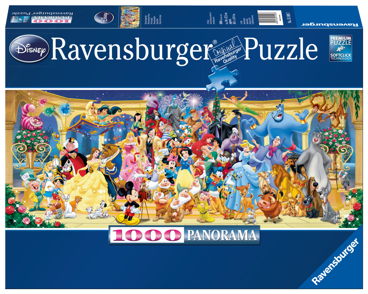 Cover: 4005556151097 | Disney Gruppenfoto (Puzzle) | Panorama-Puzzle | Spiel | In Spielebox
