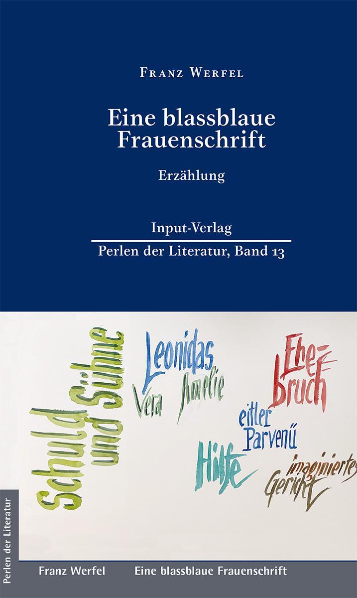 Cover: 9783941905436 | Eine blassblaue Frauenschrift | Franz Werfel | Buch | Deutsch | 2021