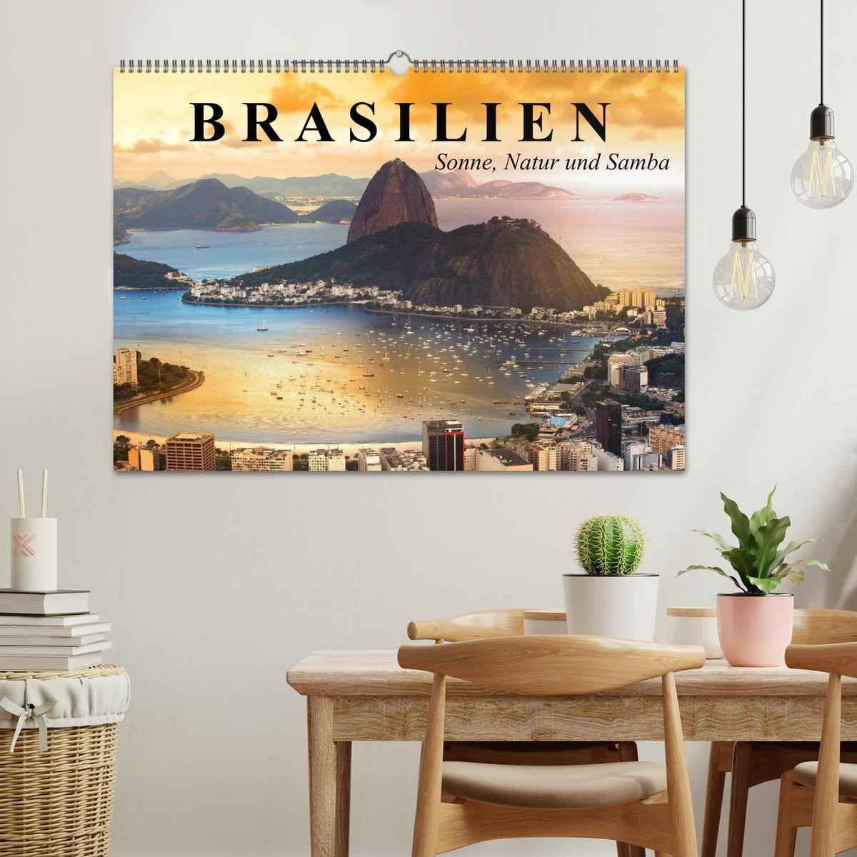 Bild: 9783435702848 | Brasilien. Sonne, Natur und Samba (Wandkalender 2025 DIN A2 quer),...