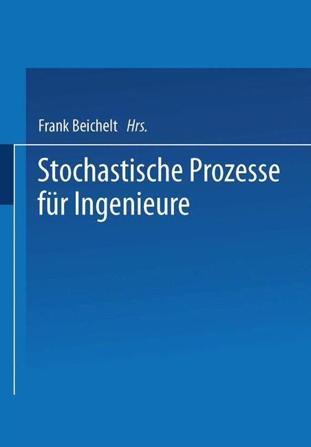 Cover: 9783519029892 | Stochastische Prozesse für Ingenieure | Taschenbuch | Paperback | 1997