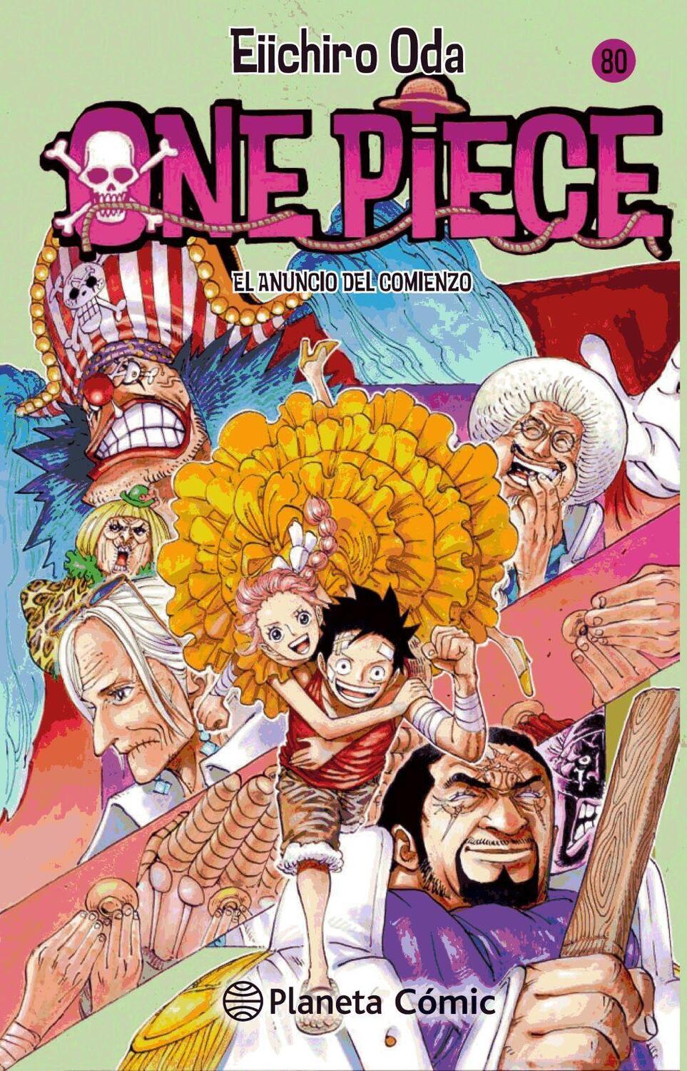 Cover: 9788468477961 | One Piece 80 | Eiichiro Oda | Taschenbuch | Spanisch | 2017