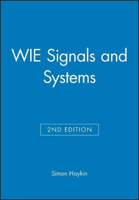 Cover: 9780471378518 | Signals and Systems, International Edition | Simon Haykin | Buch