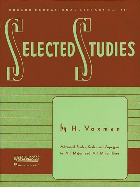 Cover: 9781423445258 | Selected Studies: For Clarinet | H. Voxman | Taschenbuch | Englisch