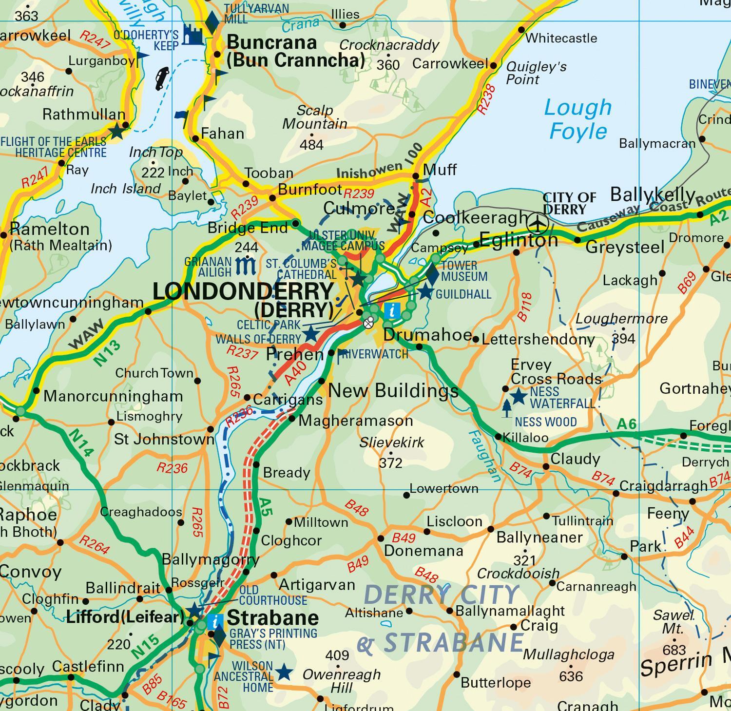 Bild: 9780008520663 | Northern Ireland Pocket Map | Collins Maps | (Land-)Karte | Englisch
