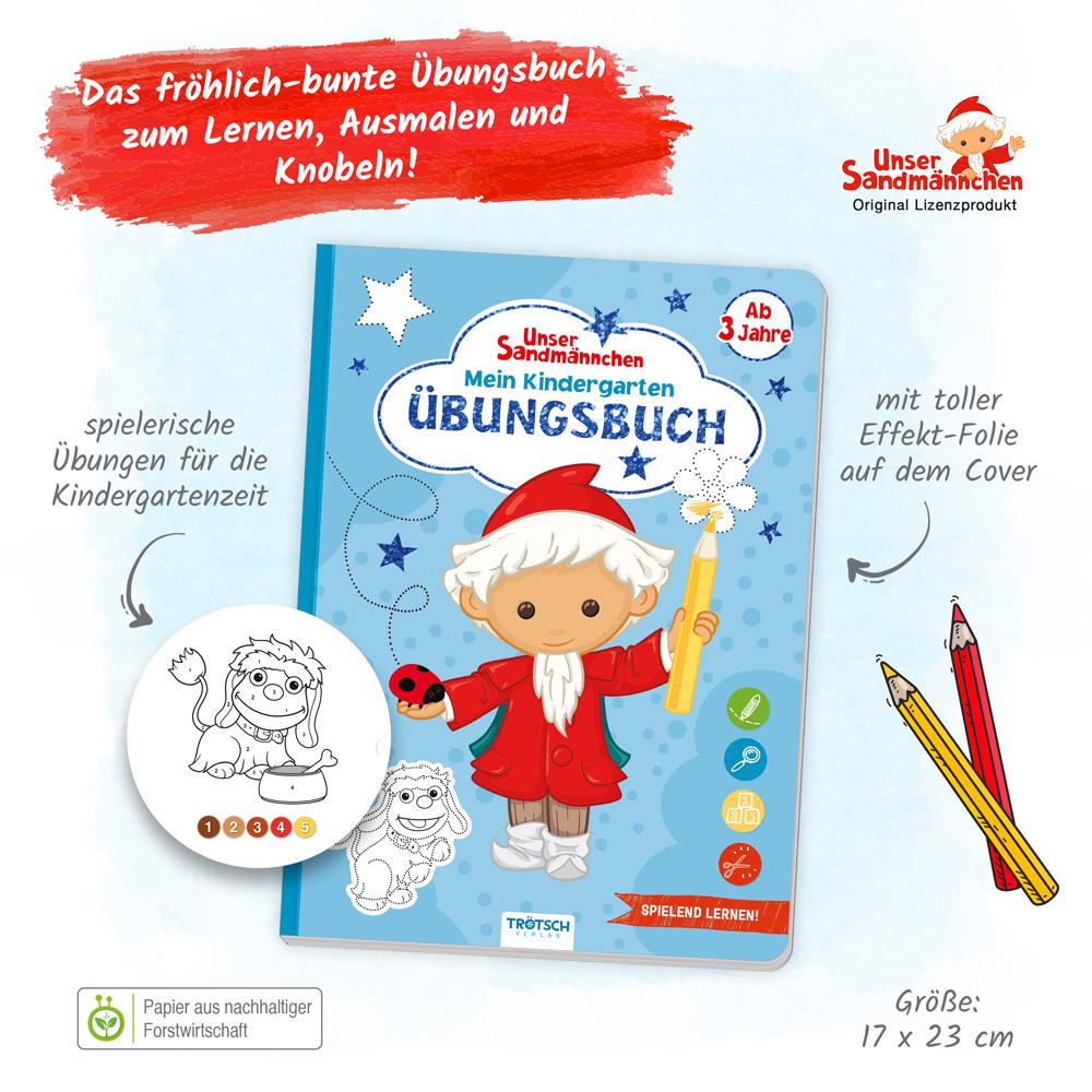 Bild: 9783988022950 | Trötsch Unser Sandmännchen Mein Kindergartenübungsbuch...