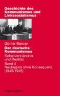 Cover: 9783320021504 | Der deutsche Kommunismus. Selbstverständnis und Realität / Der...