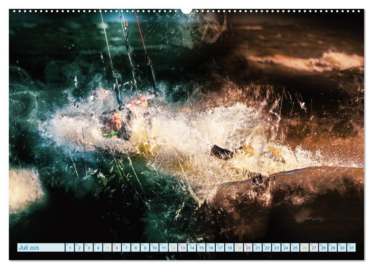 Bild: 9783435413812 | Kitesurfen extrem cool (Wandkalender 2025 DIN A2 quer), CALVENDO...