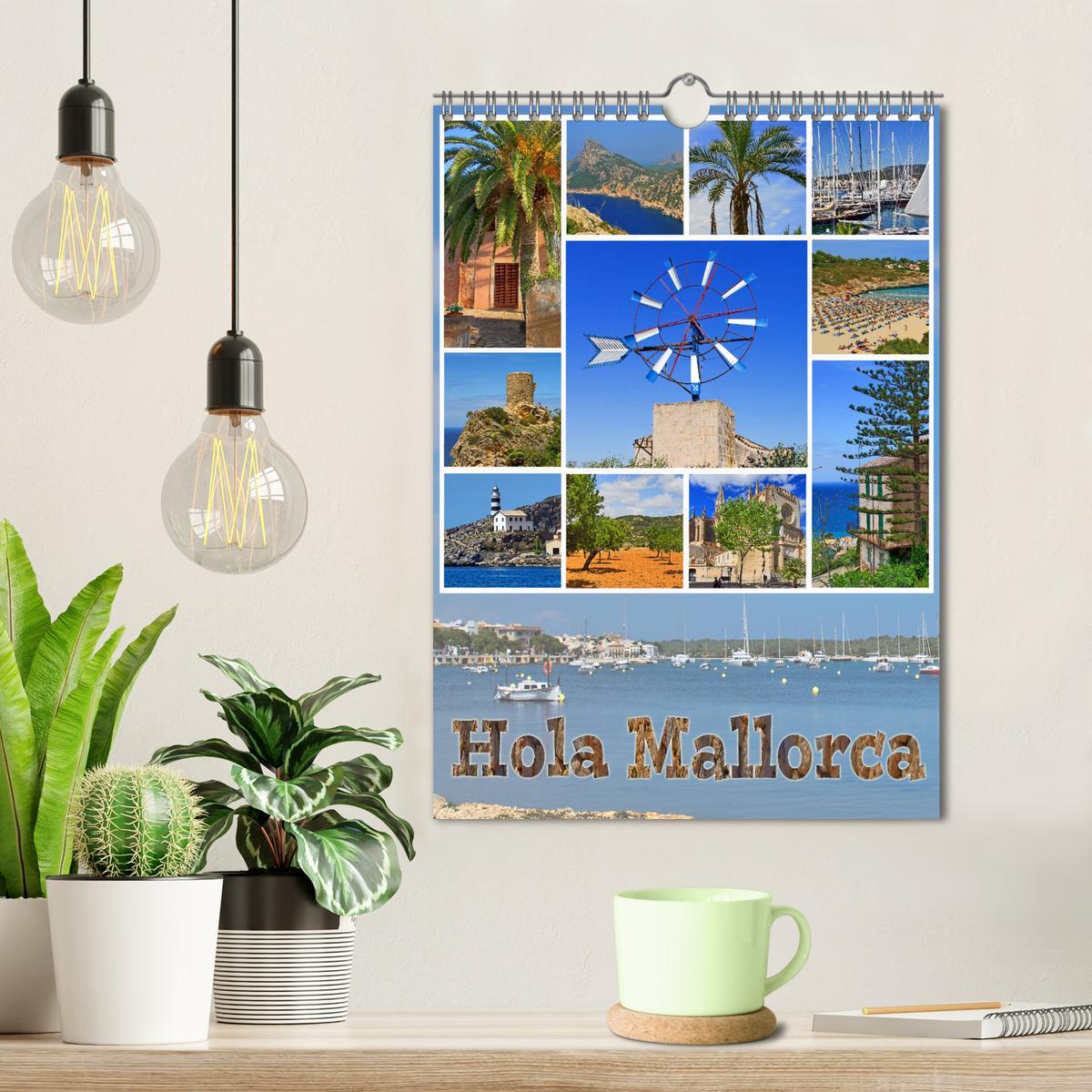 Bild: 9783435988655 | Hola Mallorca (Wandkalender 2025 DIN A4 hoch), CALVENDO Monatskalender