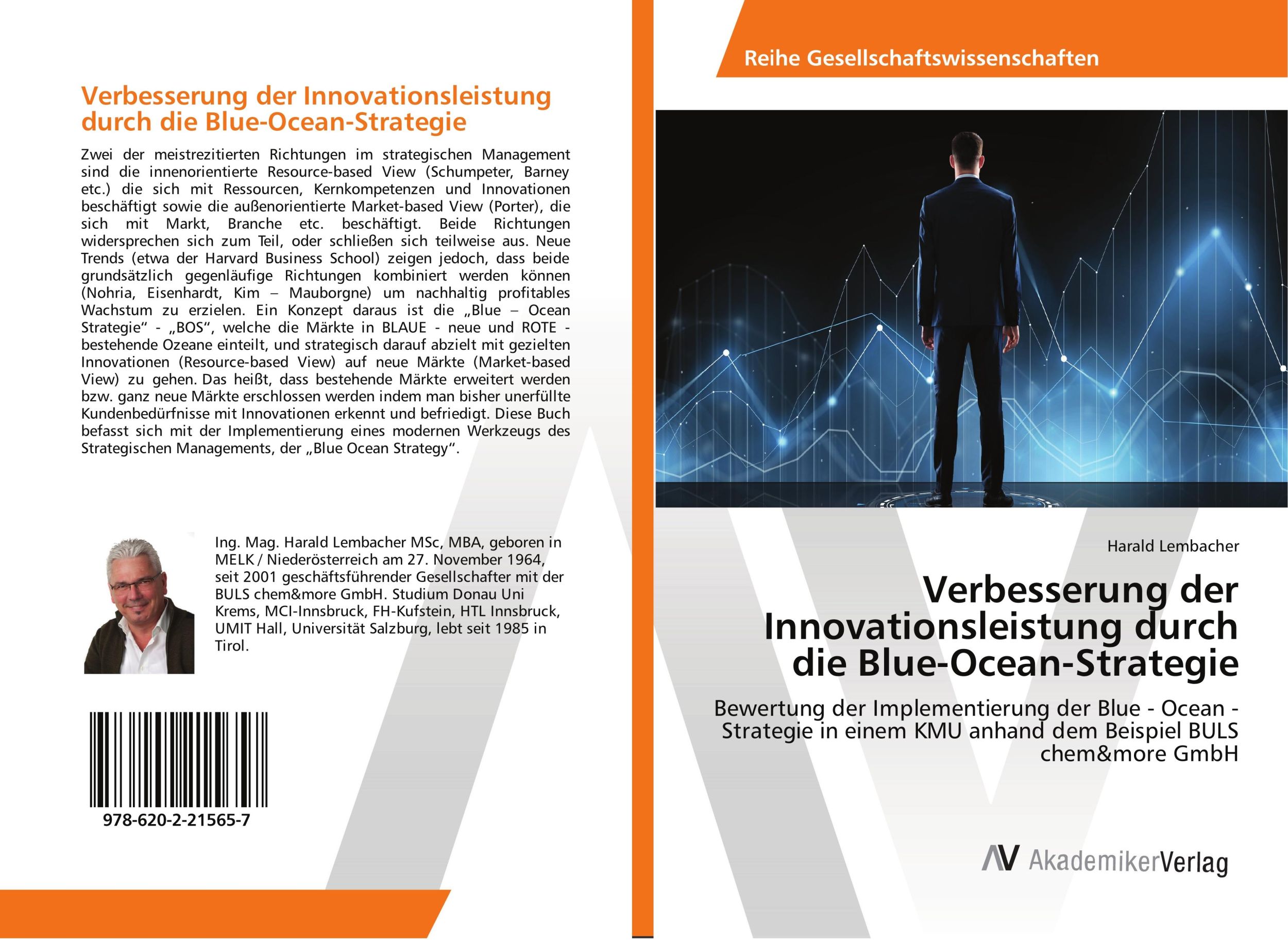 Cover: 9786202215657 | Verbesserung der Innovationsleistung durch die Blue-Ocean-Strategie