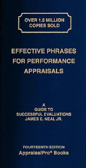 Cover: 9781882423200 | Effective Phrases for Performance Appraisals | James E Neal Jr | Buch