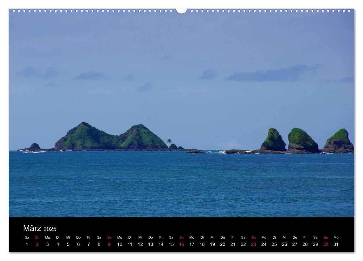 Bild: 9783435746576 | Costa Rica (Wandkalender 2025 DIN A2 quer), CALVENDO Monatskalender