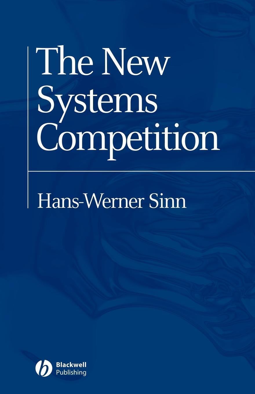 Cover: 9780631219521 | New Systems Competition | Sinn | Taschenbuch | Paperback | Englisch
