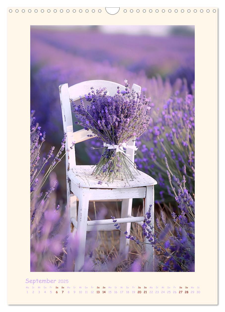 Bild: 9783383827273 | Lavendel (Wandkalender 2025 DIN A3 hoch), CALVENDO Monatskalender