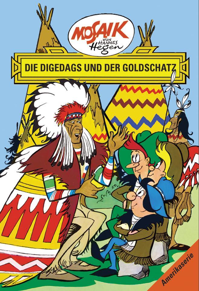 Cover: 9783730218839 | Amerikaserie 11. Die Digedags und der Goldschatz | Lothar Dräger