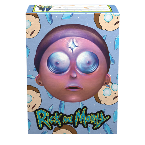 Cover: 5706569160739 | WB100 Brushed Art - Rick and Morty - Morty | Dragon Shield!