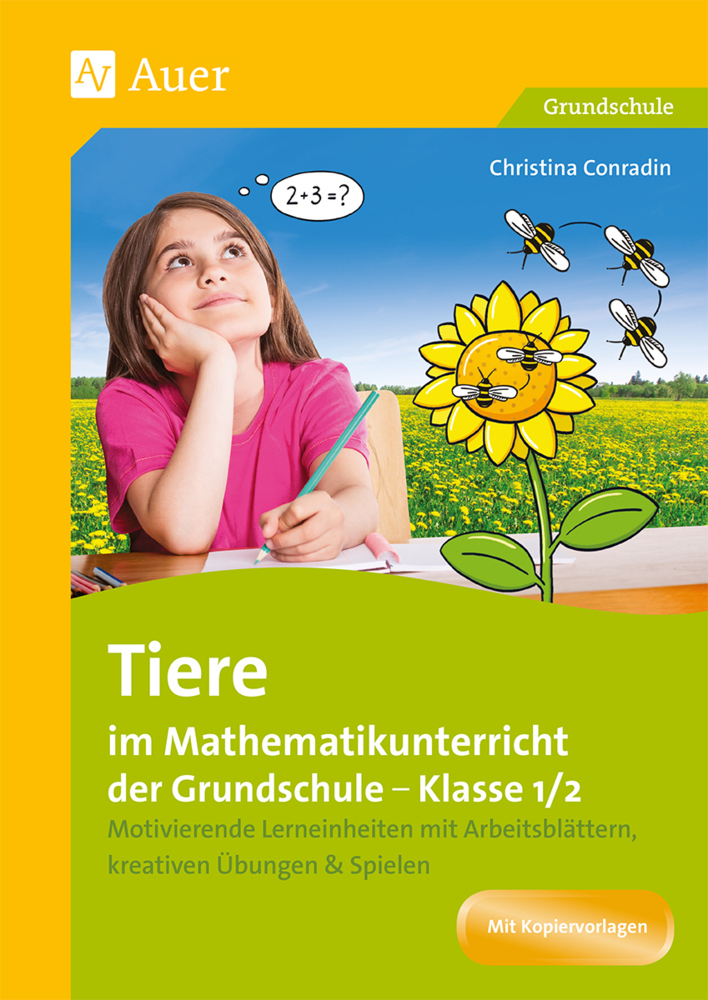 Cover: 9783403083818 | Tiere im Mathematikunterricht der Grundschule 1/2 | Christina Conradin
