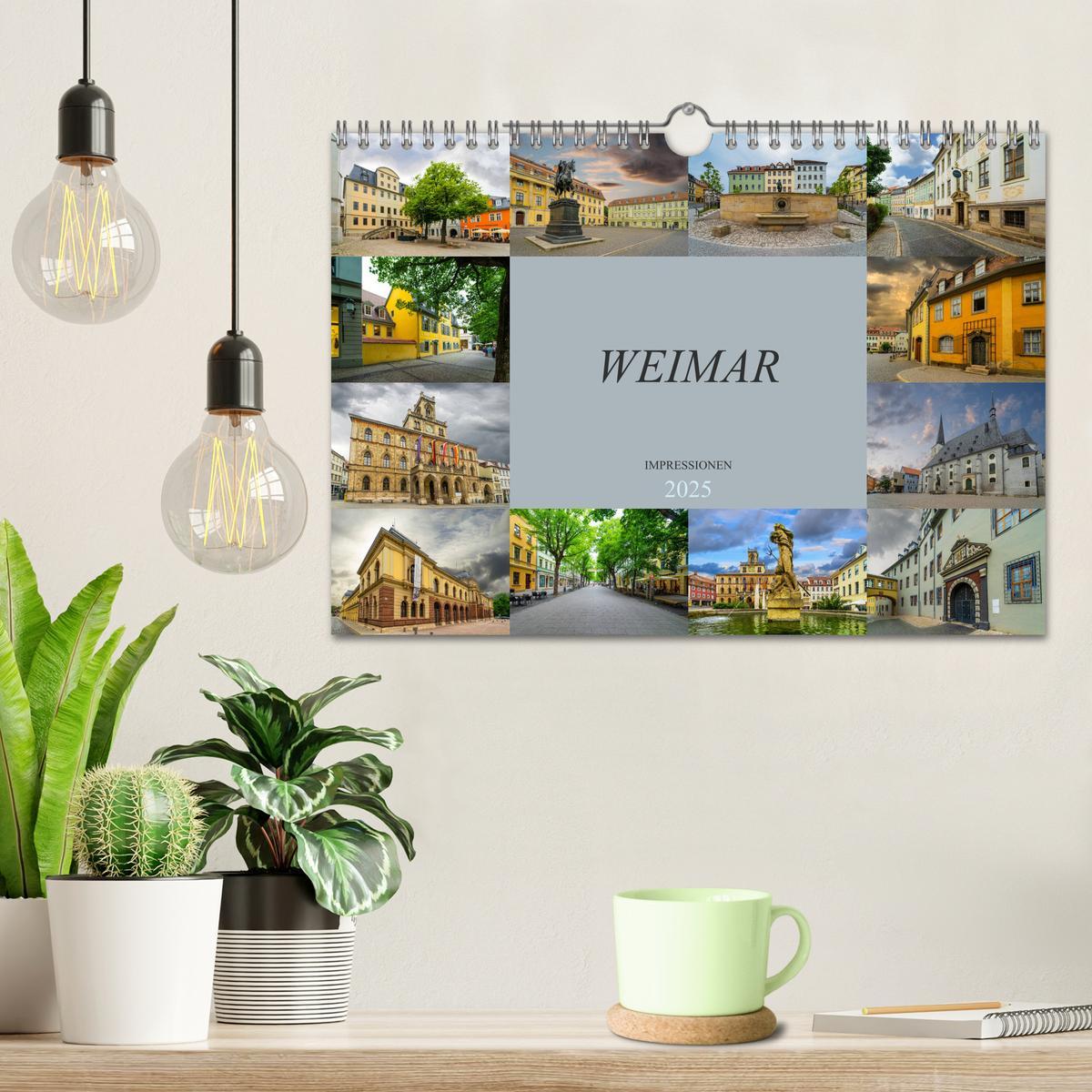 Bild: 9783435315161 | Weimar Impressionen (Wandkalender 2025 DIN A4 quer), CALVENDO...