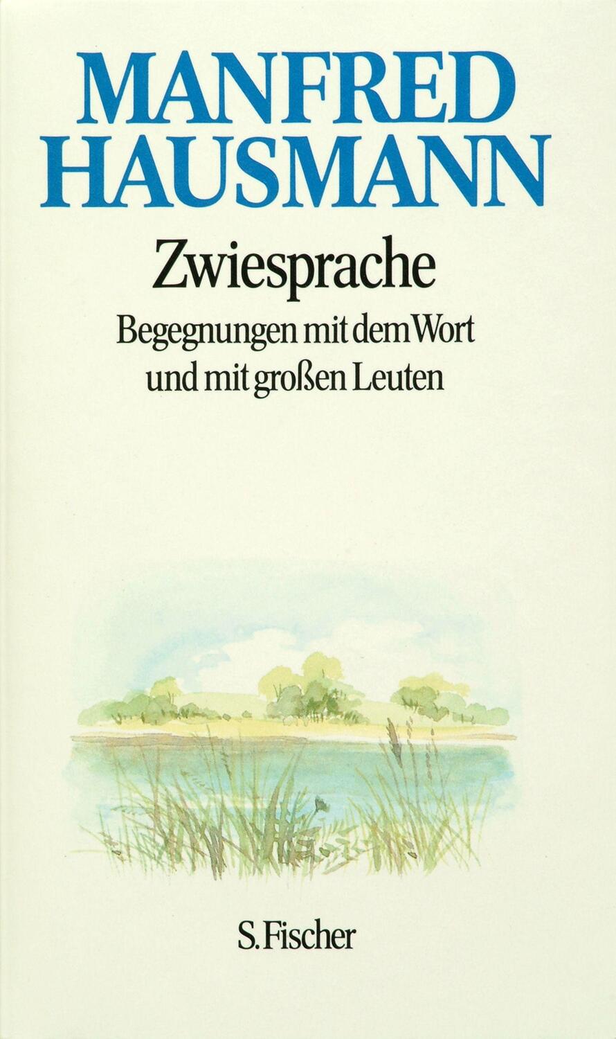 Cover: 9783100300478 | Zwiesprache | Manfred Hausmann | Buch | 358 S. | Deutsch | 1987