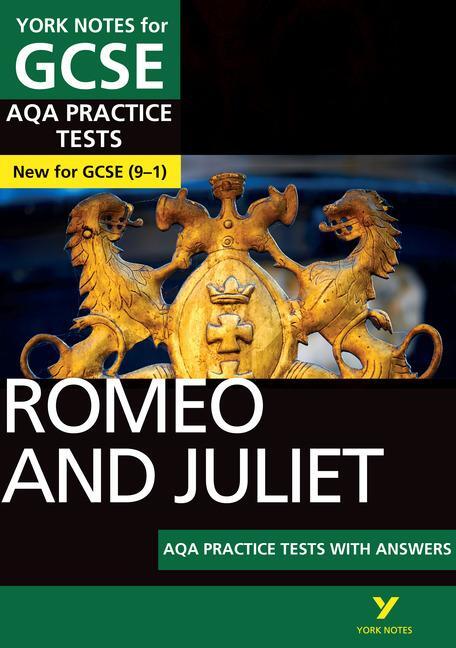 Cover: 9781292236834 | Romeo and Juliet PRACTICE TESTS: York Notes for GCSE (9-1) | White