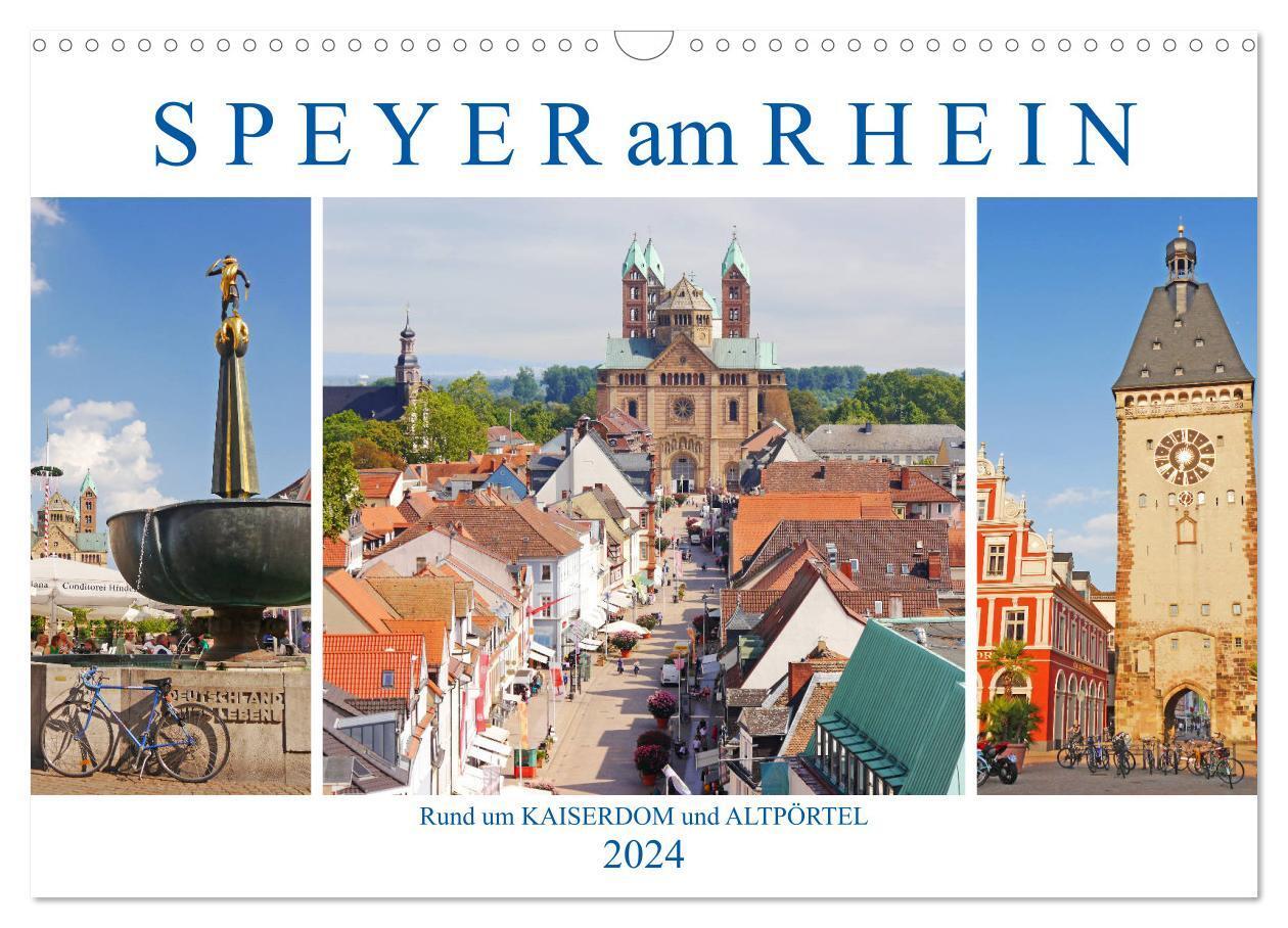 Cover: 9783675857810 | Speyer am Rhein. Rund um Kaiserdom und Altpörtel (Wandkalender 2024...