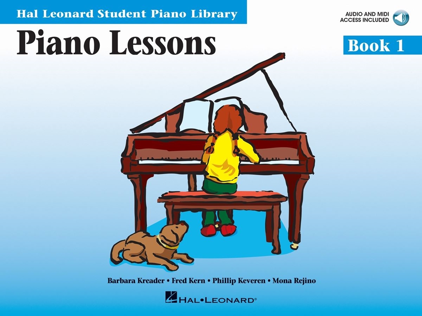 Cover: 73999980653 | Piano Lessons Book 1 &amp; Audio | Hal Leonard Student Piano Library