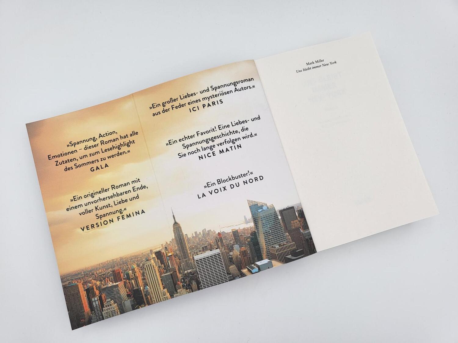 Bild: 9783492063562 | Uns bleibt immer New York | Mark Miller | Taschenbuch | 432 S. | 2023