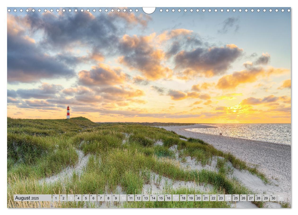 Bild: 9783383828614 | Wunderschönes Sylt - Perle der Nordsee (Wandkalender 2025 DIN A3...