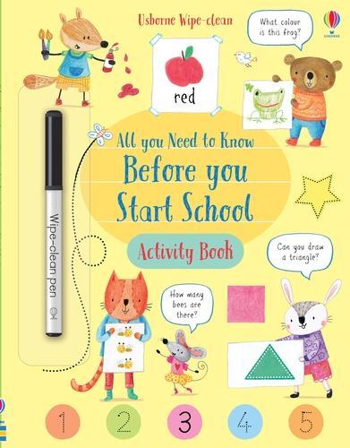 Cover: 9781474968379 | Wipe-Clean All You Need to Know Before You Start School Activity Book