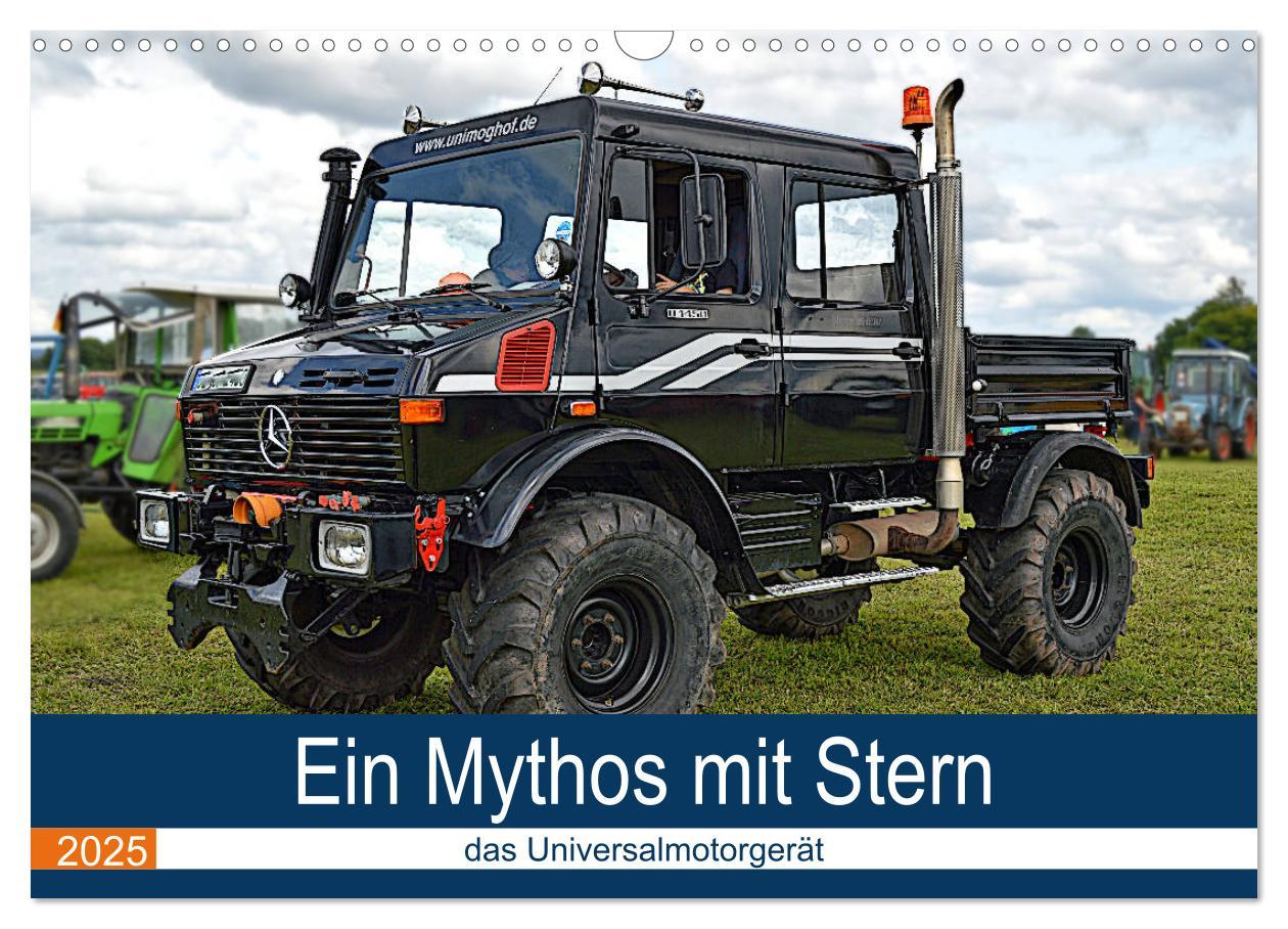 Cover: 9783435349289 | Ein Mythos mit Stern - das Universalmotorgerät (Wandkalender 2025...