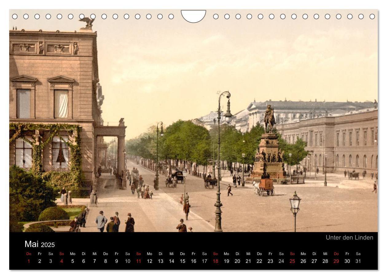 Bild: 9783435821280 | Berlin um 1900 (Wandkalender 2025 DIN A4 quer), CALVENDO...