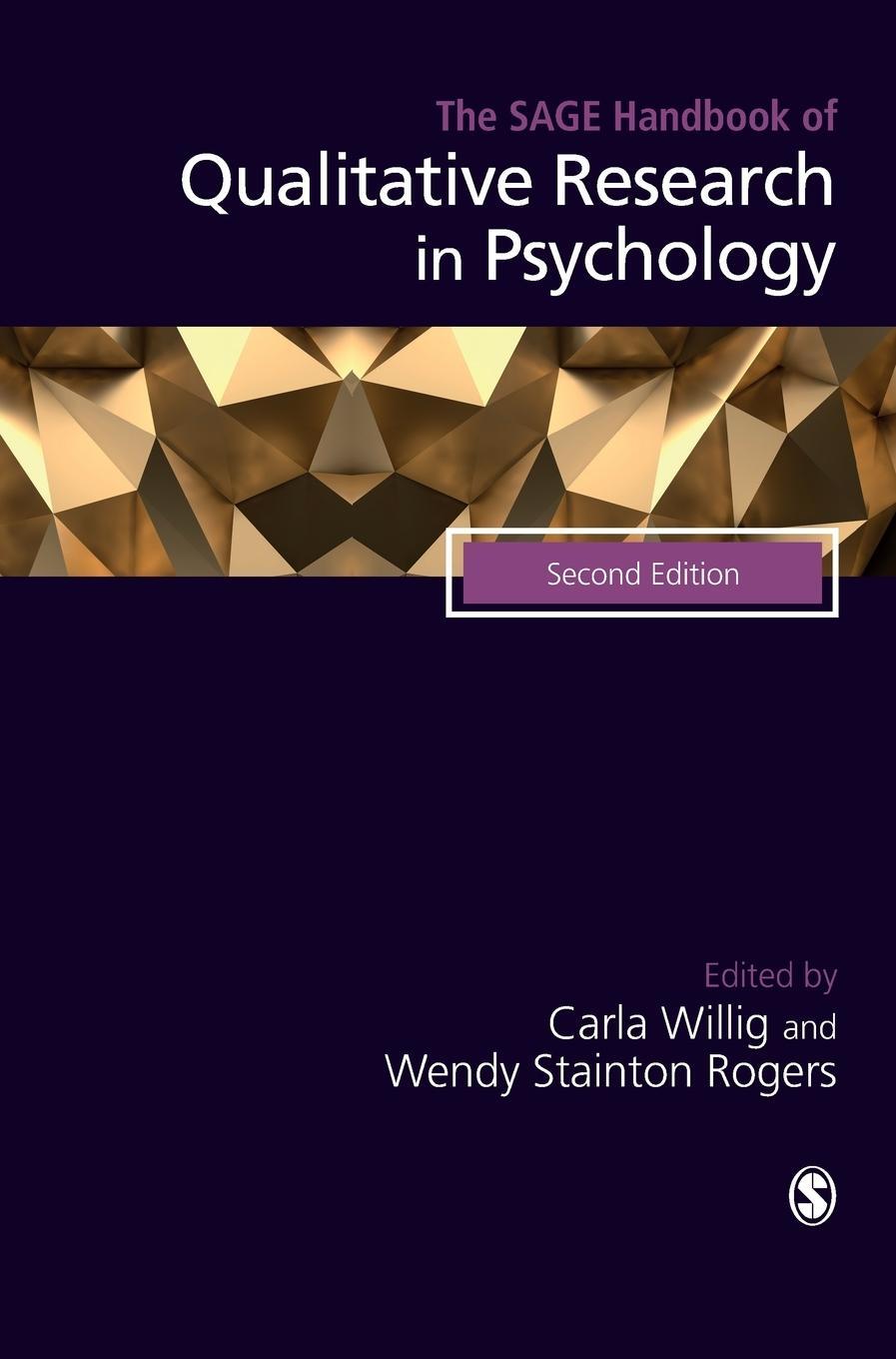 Cover: 9781473925212 | The SAGE Handbook of Qualitative Research in Psychology | Carla Willig