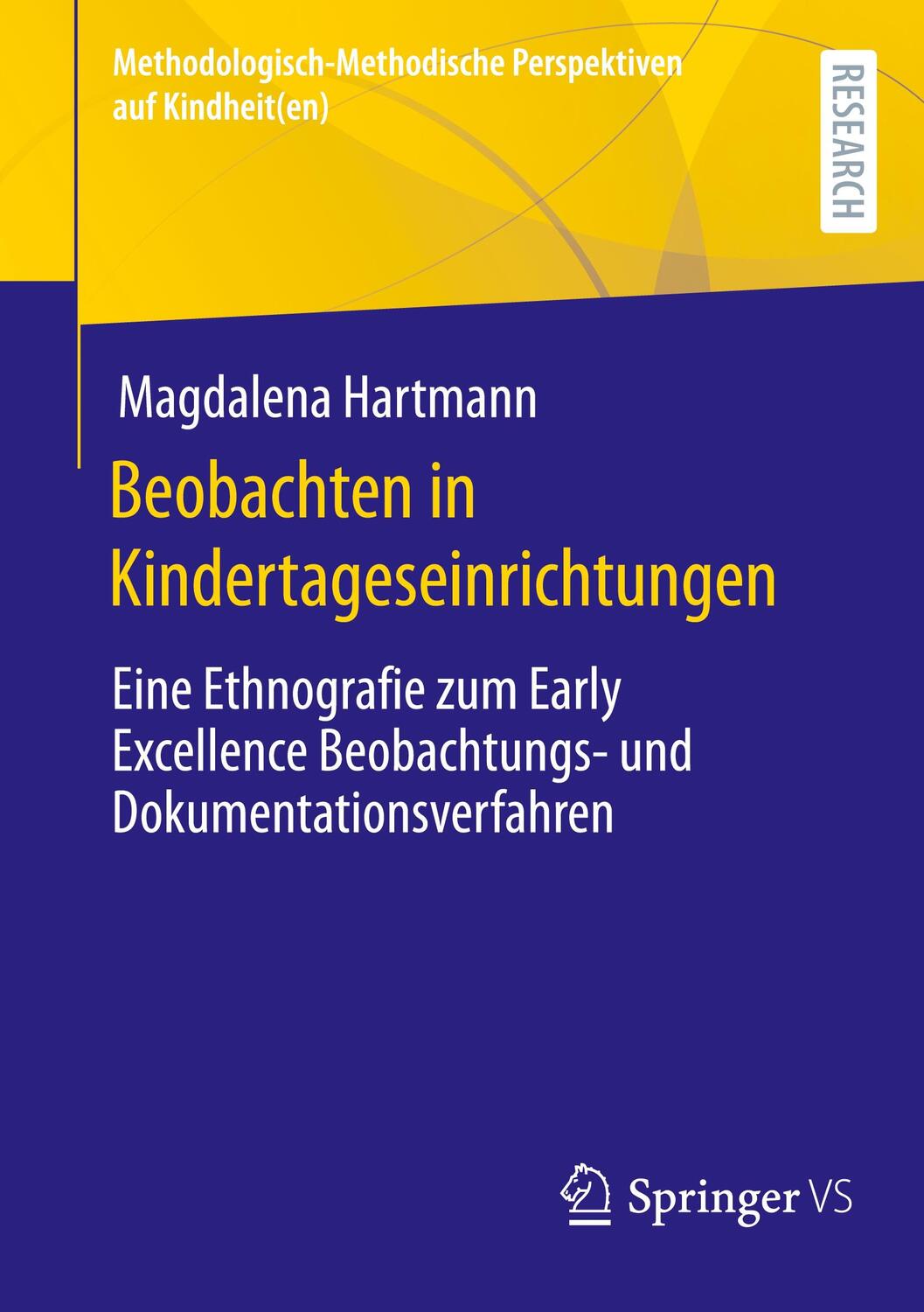 Cover: 9783658440428 | Beobachten in Kindertageseinrichtungen | Magdalena Hartmann | Buch